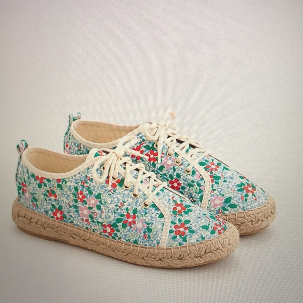 Girls Childrenchic lace-up espadrilles size 4
